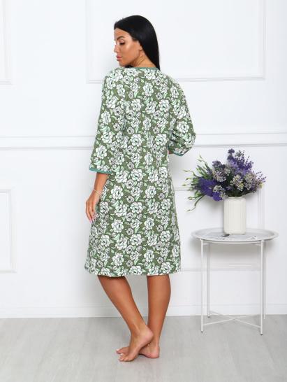 Халат махровый на молнии, зеленый (942-3) - фото 6