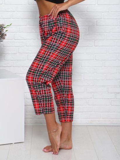 Бриджи трикотажные (00901, красный) - фото 3