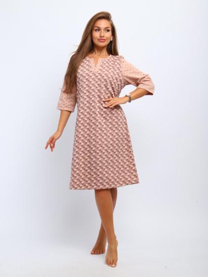 Сорочка теплая, футер с начесом (01060, бежевый) - фото 1