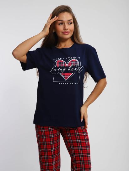 №219 Костюм с брюками Костюм женский Красный - фото 3