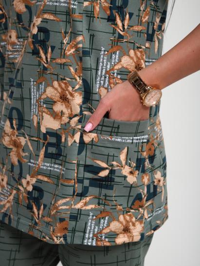 Костюм с бриджами (01070, оливковый) - фото 2