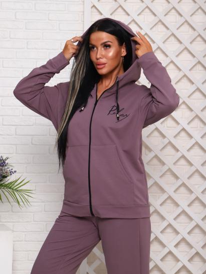 Костюм с брюками, футер с лайкрой 2-х нитка, кофе (907-10) - фото 6