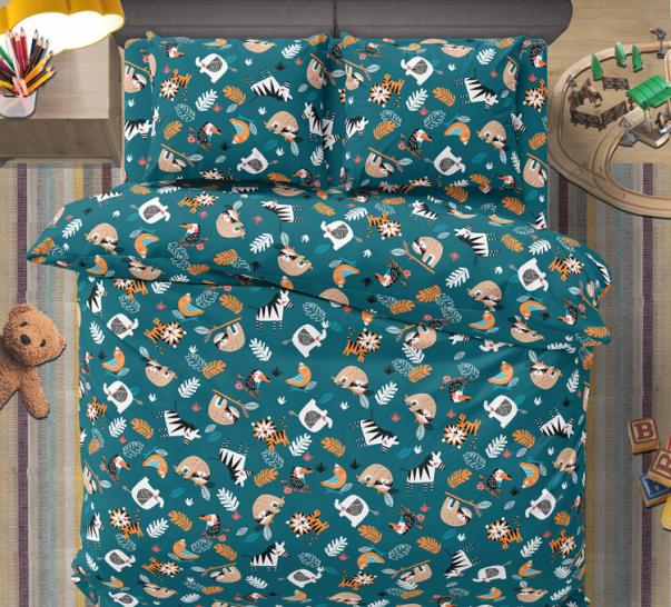 Комплект постельного белья Мадагаскар бязь - фото 1