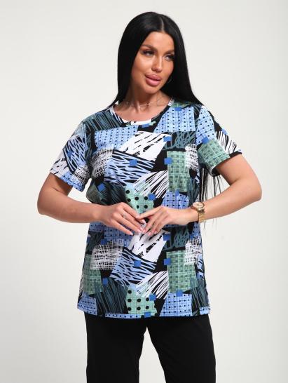 Костюм с бриджами (01073, голубой) - фото 5