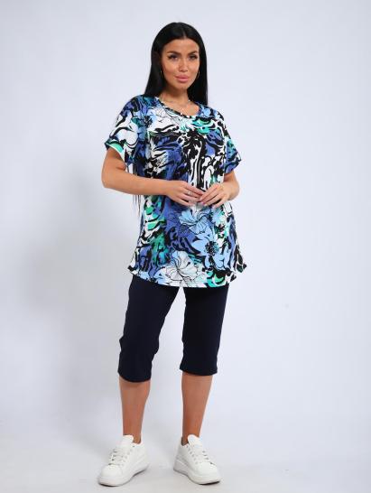 Костюм с бриджами (01050, синий) - фото 17