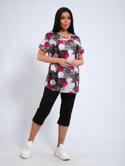 Костюм с бриджами (01050, малиновый) - фото 16