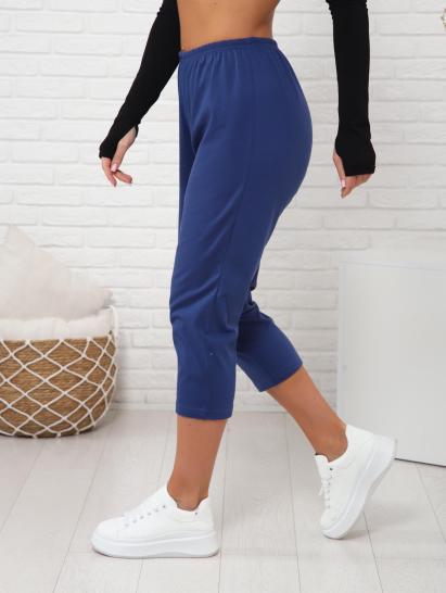 Бриджи трикотажные (01037, индиго) - фото 2