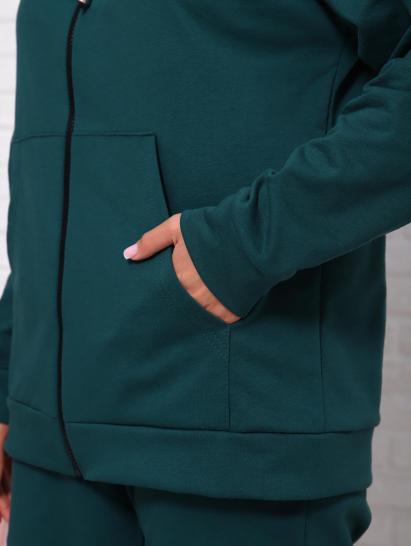 Костюм с брюками, футер 2-х нитка с начесом (01024, зеленый) - фото 10