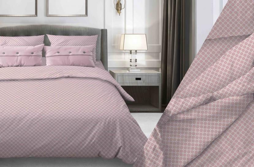 Ткань Вестерн пудровый Бязь 150 см  - фото 2