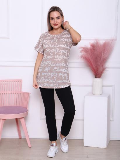 Футболка деворе, бежевый (898-1) - фото 10