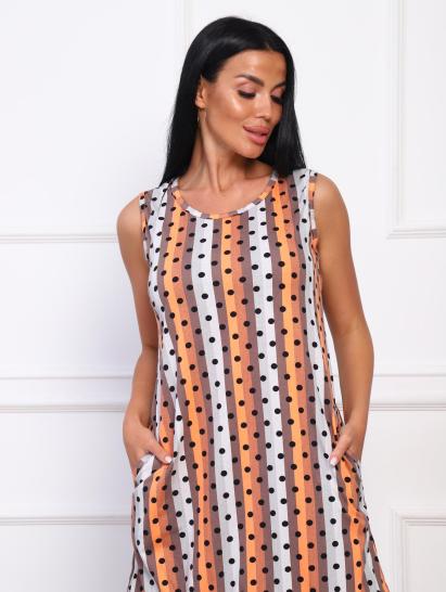 Сарафан с карманами (00977, оранжевый) - фото 6
