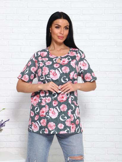 Футболка женская с карманами (00996, зеленый) - фото 5