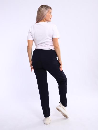 Брюки с карманами, интерлок (01034, темно-синий) - фото 11