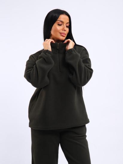 Костюм с брюками, флисовый (01061, хаки) - фото 3