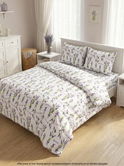 Комплект постельного белья Лавандовый букет бязь - фото 1