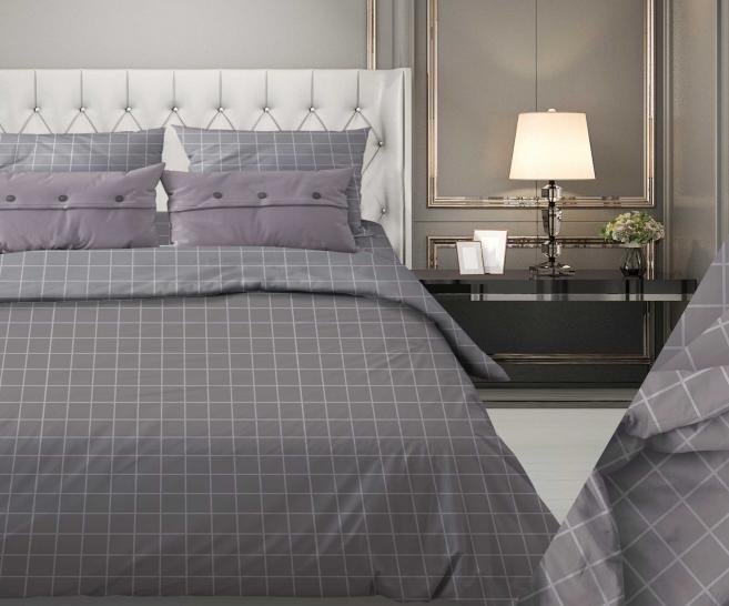 Простыня Таттерсол серо-бежевый бязь - фото 1