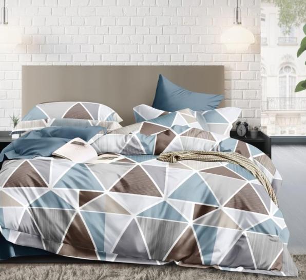 Простыня Текстурный калейдоскоп (основа) поплин - фото 1