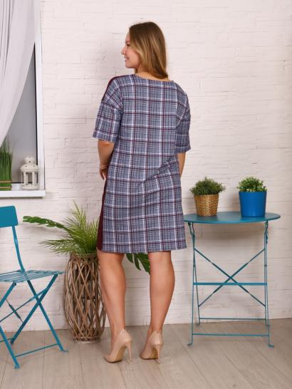 Платье футер 2-х нитка с лайкрой, бордо (739-2) - фото 3