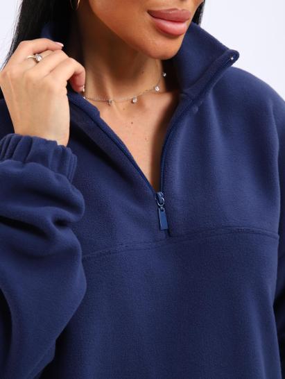 Костюм с брюками, флисовый (01061, синий) - фото 7