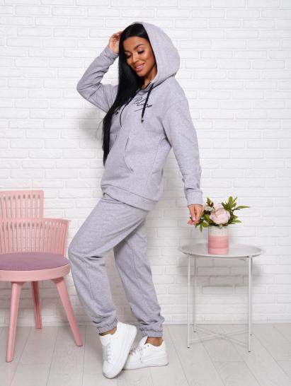 Костюм с брюками, футер 2-х нитка с начесом (01024, меланж) - фото 10