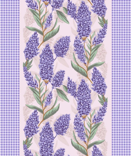 Ткань вафельная Люпин ширина 50 см - фото 1