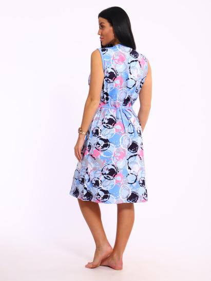 Халат на молнии с карманами (00993, голубой) - фото 9