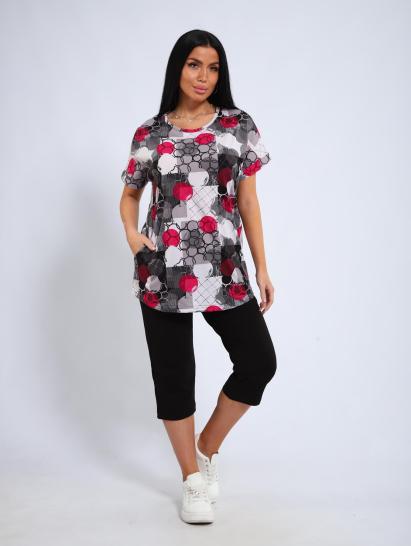 Костюм с бриджами (01050, малиновый) - фото 17