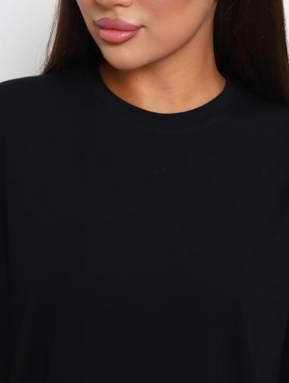 Футболка женская оверсайз (01004, черный) - фото 15