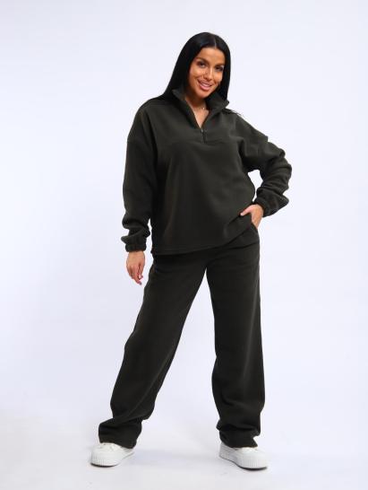 Костюм с брюками, флисовый (01061, хаки) - фото 14