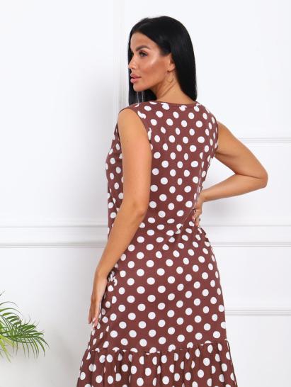 Сарафан с карманами (00977, коричневый) - фото 7