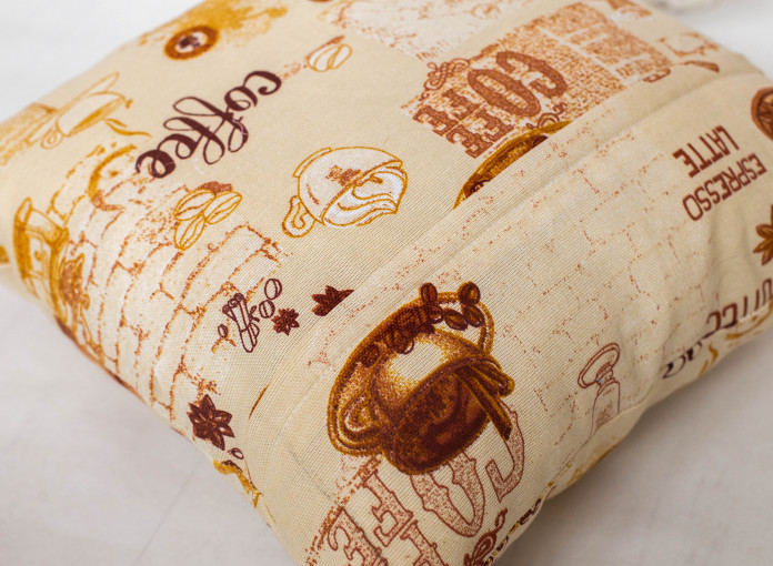 Подушка декоративная кофе - фото 2