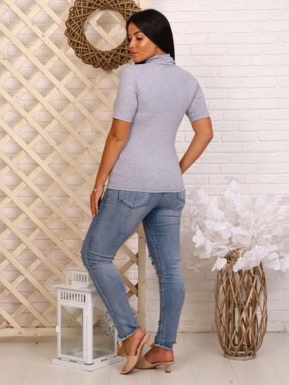 Водолазка женская, рибана с лайкрой, меланж (837-3) - фото 2