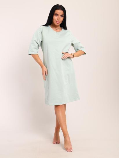 Сорочка теплая, футер с начесом (01035, мятный) - фото 2