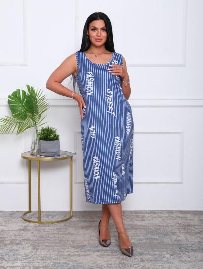 Сарафан, полоска синий (918-1) - фото 7