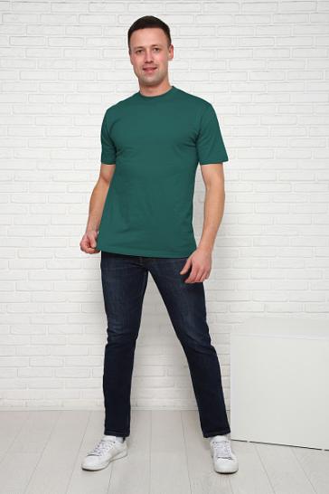 Футболка мужская (01036 вид 2, зеленый) - фото 1