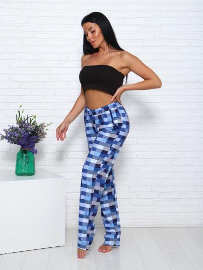 Брюки с карманами (01002, голубой) - фото 8