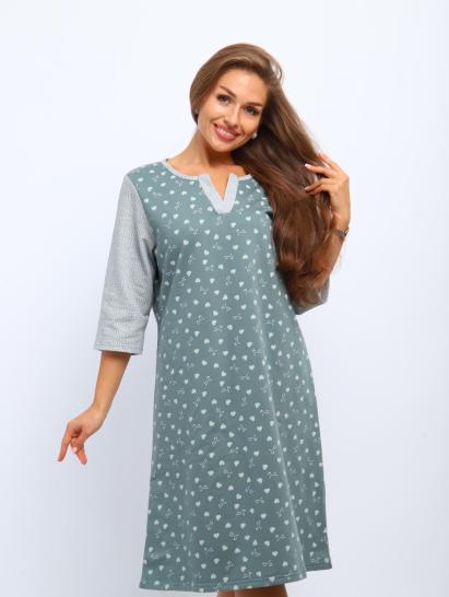 Сорочка теплая, футер с начесом (01060, оливковый) - фото 11