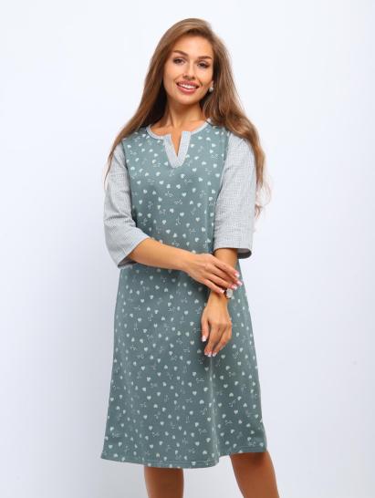 Сорочка теплая, футер с начесом (01060, оливковый) - фото 7