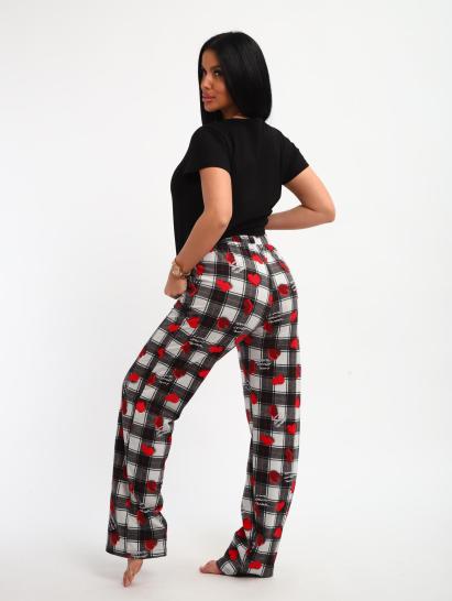 Пижама с брюками (01066, черный) - фото 7