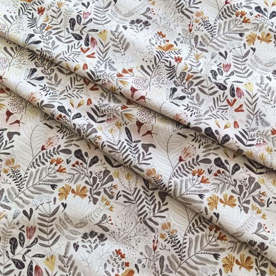 Наволочка с окантовкой Полевые травы (основа) сатин - фото 2