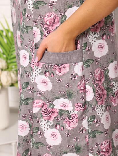 Платье трикотажное (00987, серый) - фото 15