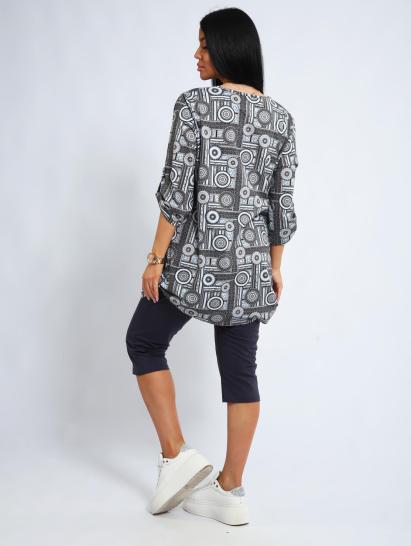 Костюм с бриджами (01052, серый) - фото 2