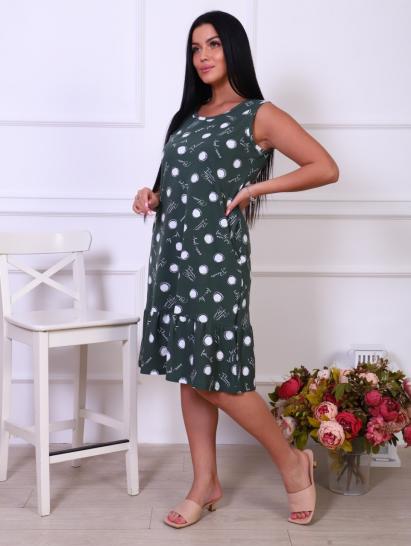 Сарафан с карманами, хаки (833-2) - фото 4