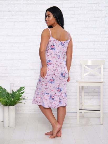 Сорочка на бретелях, розовый (934-3) - фото 5