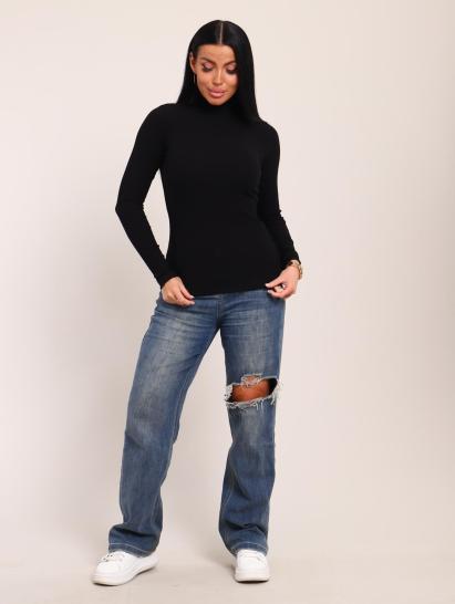 Водолазка женская, кашкорсе (01042, черный) - фото 18