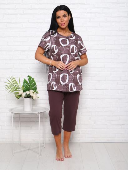 Костюм с бриджами (00983, коричневый) - фото 12