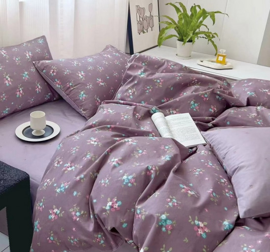 Комплект постельного белья Винтажный сад сатин - фото 1