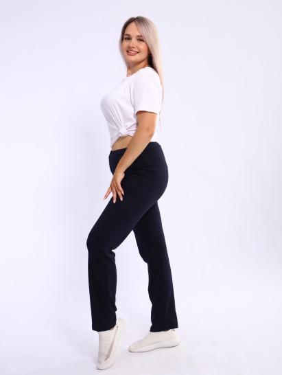 Брюки с карманами, интерлок (01034, темно-синий) - фото 18