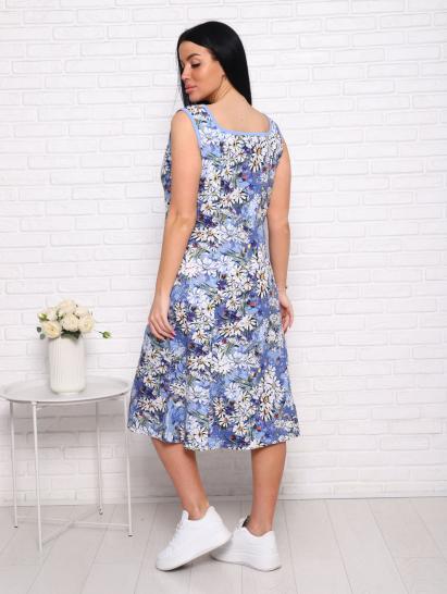 Сарафан с карманами (00981, голубой) - фото 7