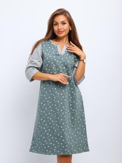 Сорочка теплая, футер с начесом (01060, оливковый) - фото 3